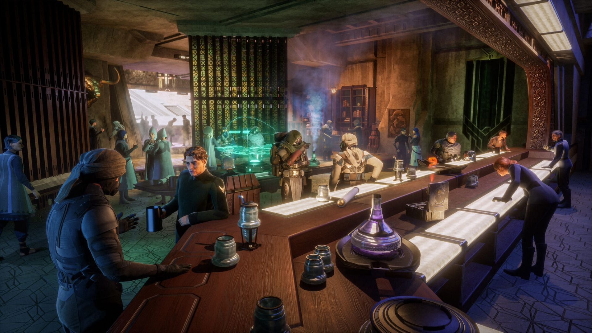 The RTX 3070 handles Dune Awakening quite comfortably at 1080p (Image via Funcom)